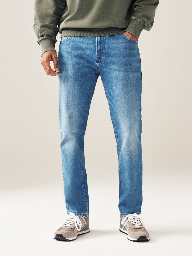 BLU84256 Blue Light Single Slim Fit Classic Stretch Jeans