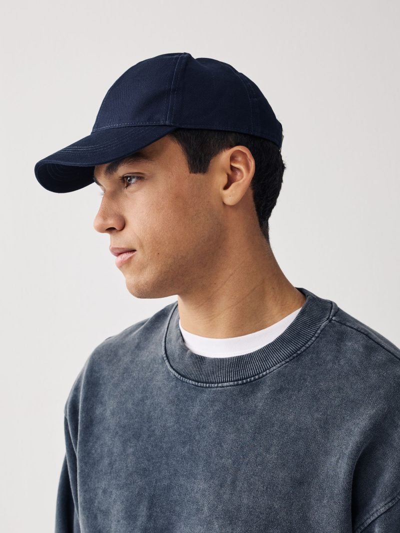 BLU84231 Navy Blue/Khaki Green Caps 2 Pack - Image 2
