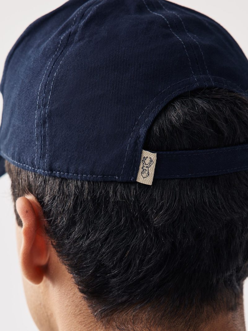 BLU84231 Navy Blue/Khaki Green Caps 2 Pack - Image 5