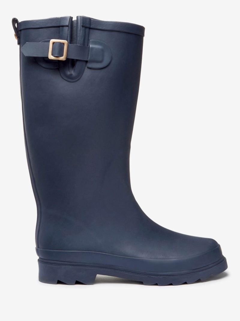 BLU84275 Navy Wellies - Image 4