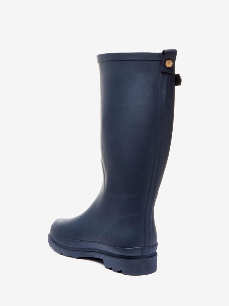 BLU84275 Navy Wellies - Image 6