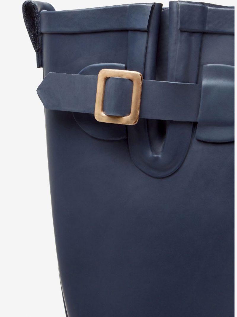 BLU84275 Navy Wellies - Image 7