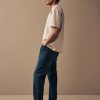 BLU84254 Blue Mid Indigo Straight Fit Motionflex Jeans - Image 2