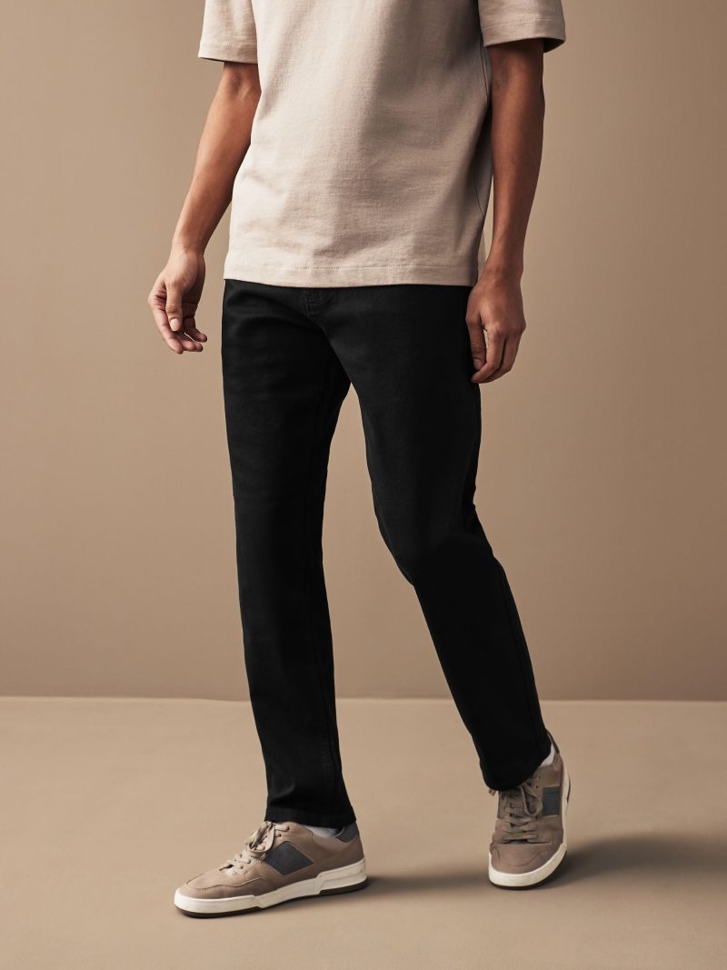 BLU84253 Black Slim Fit Motionflex Jeans