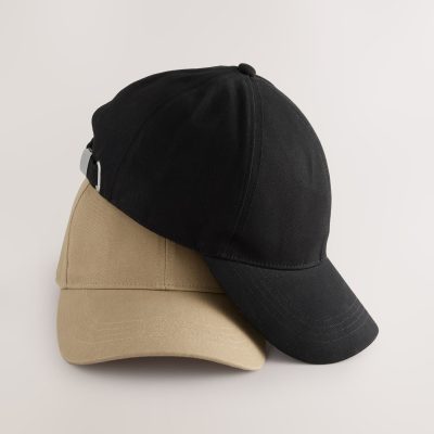 BLU84233 Black/Tan Caps 2 Pack