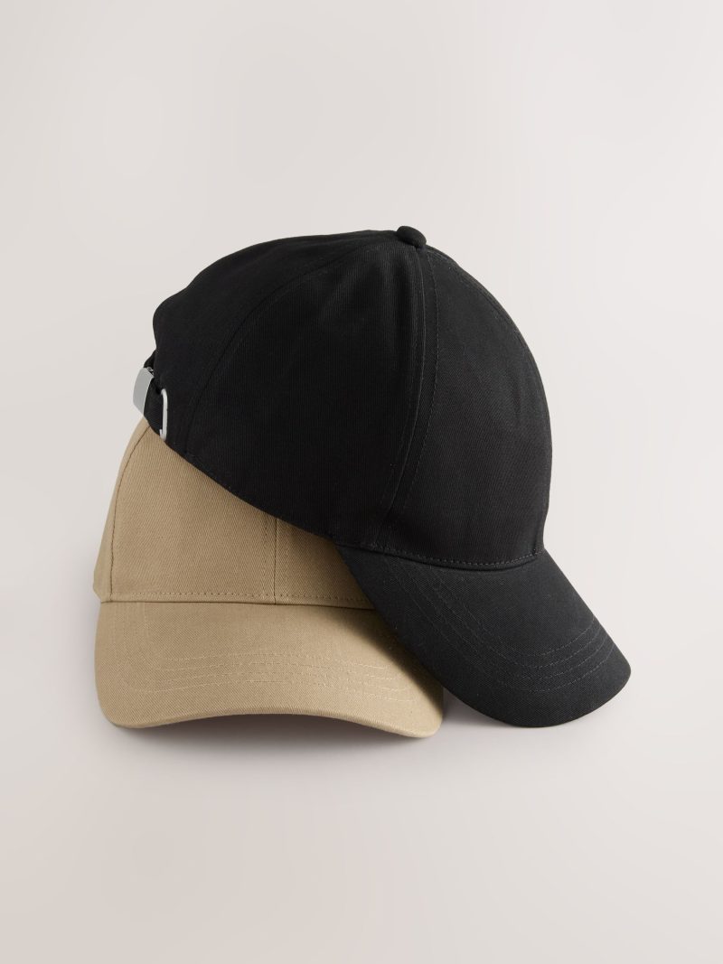 BLU84233 Black/Tan Caps 2 Pack