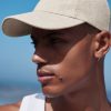 BLU84236 Green/Ecru Linen Cap 2 Pack - Image 3