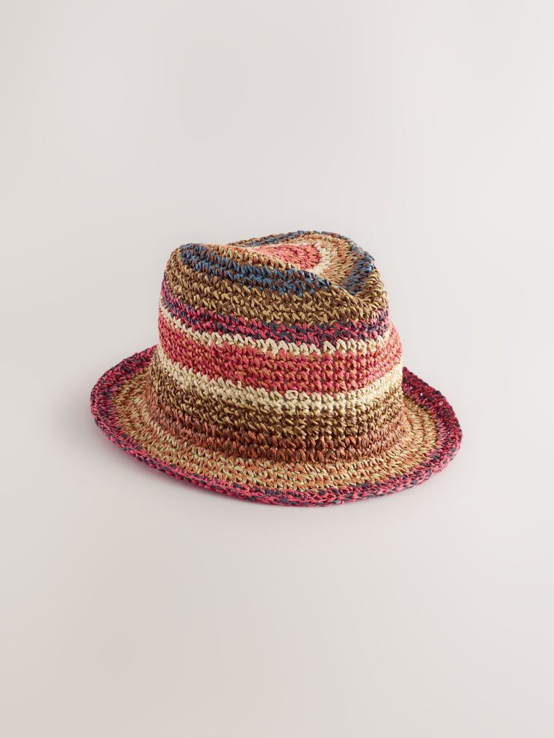BLU84248 Multi Weave Packable Triby Hat