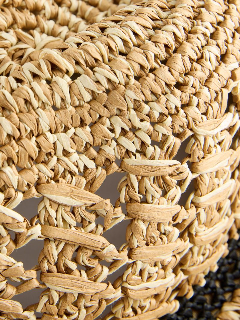BLU84243 Natural Weave Packable Triby Hat - Image 3
