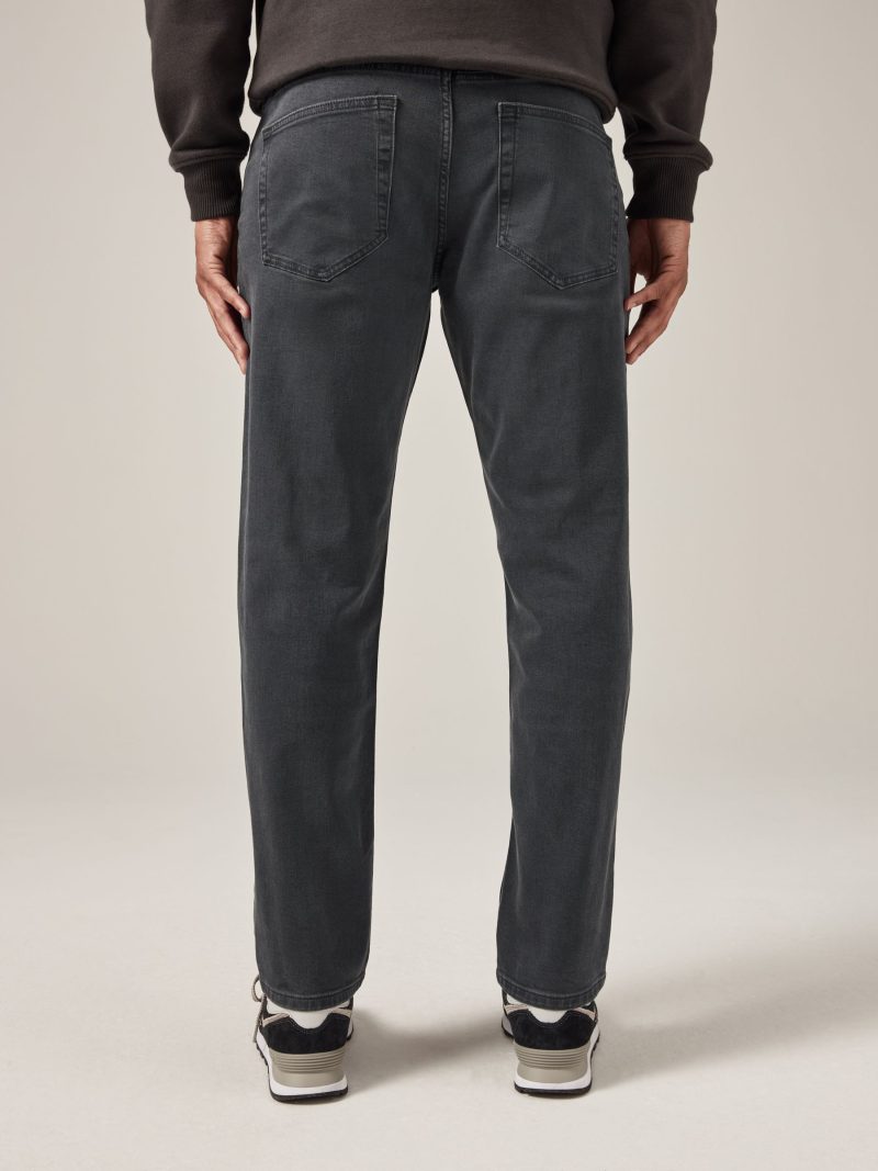 BLU84251 Grey Charcoal Single Slim Fit Classic Stretch Jeans - Image 4